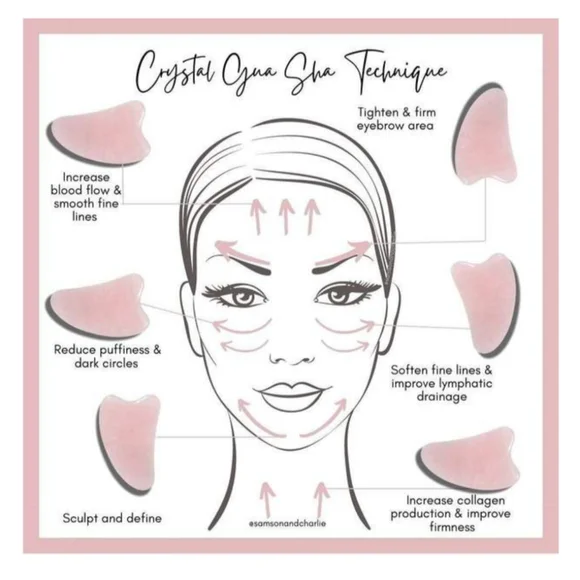 Gua Sha tool and sample of  Organic Face serum - Picture 4 of 4